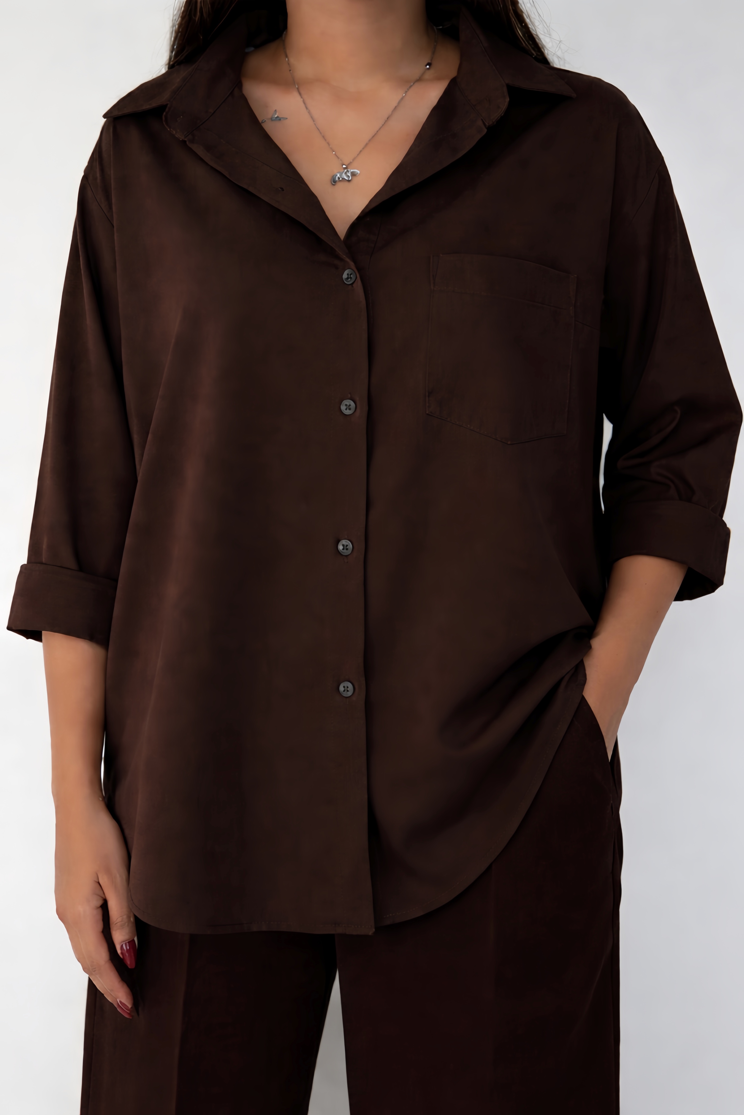 شومیزالیزه استین سه ربع